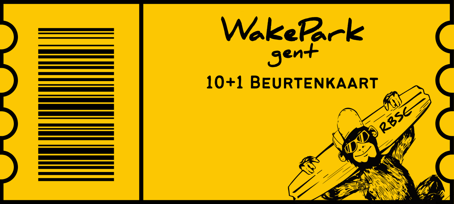 10+1 Beurtenkaart Own Gear